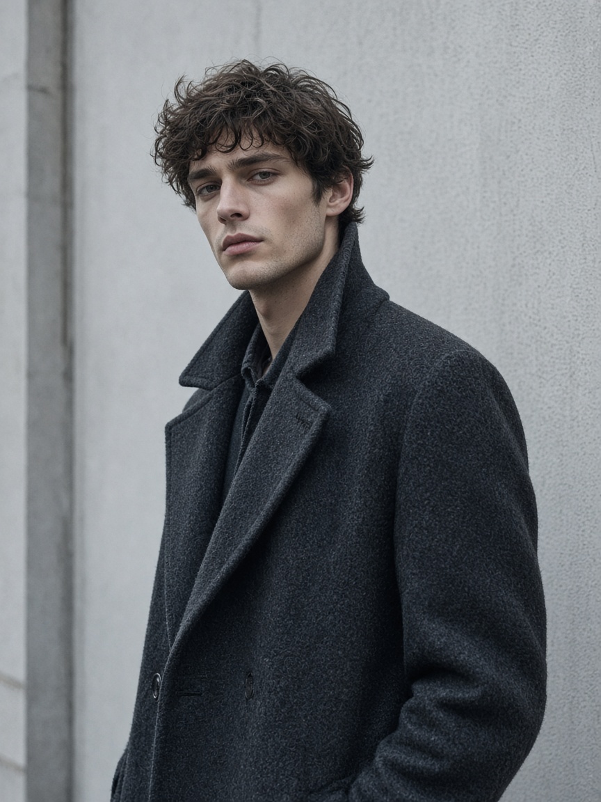 Charcoal coat